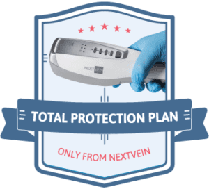 NextVein is the only vein finder company to offer a Total Protection Plan providing full coverage for every need.